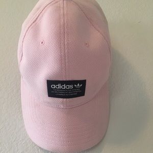 Pink adidas baseball cap